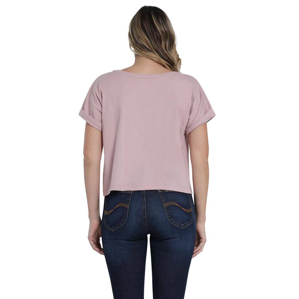 Foto 4 pulgar | Playera Lee Slim Fit 401 Rosa para Mujer