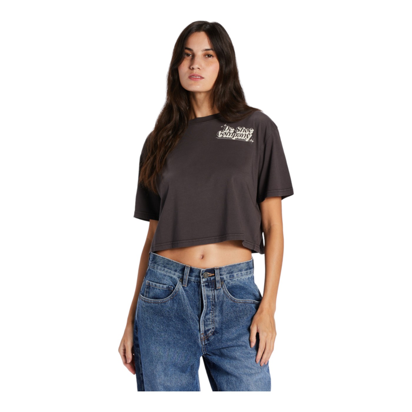 Foto 3 pulgar | Playera Dc Shoes Timeless Boxy Tee para Mujer