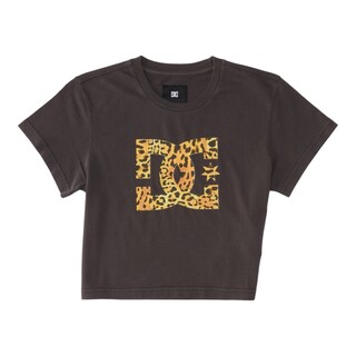 Foto 2 | Playera DC Shoes DC Star Fill Crop Tee Negra para Mujer