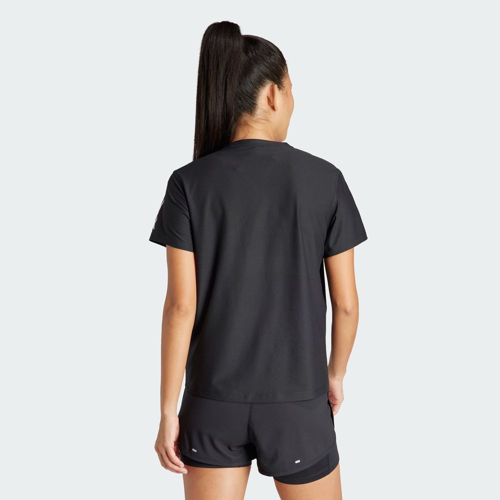 Foto 5 pulgar | Playera Adidas Own The Run Negro Mujer