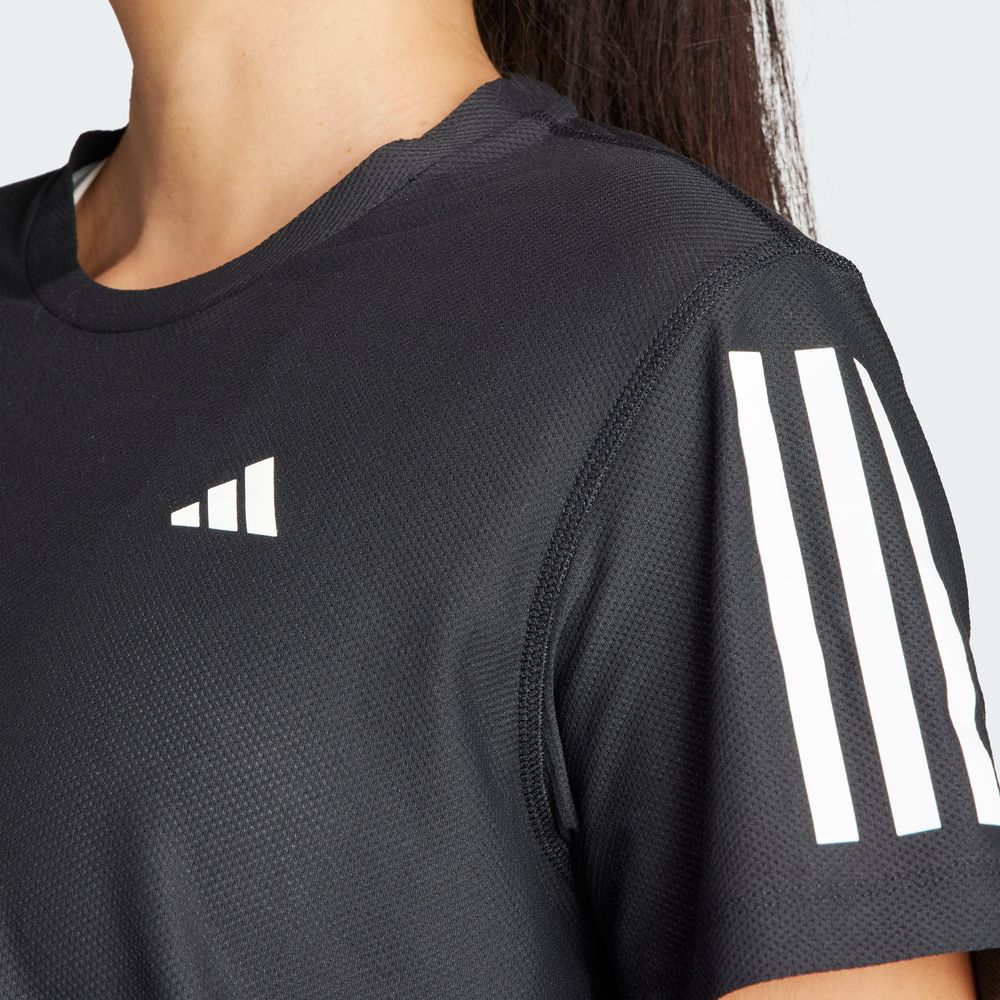Foto 6 | Playera Adidas Own The Run Negro Mujer