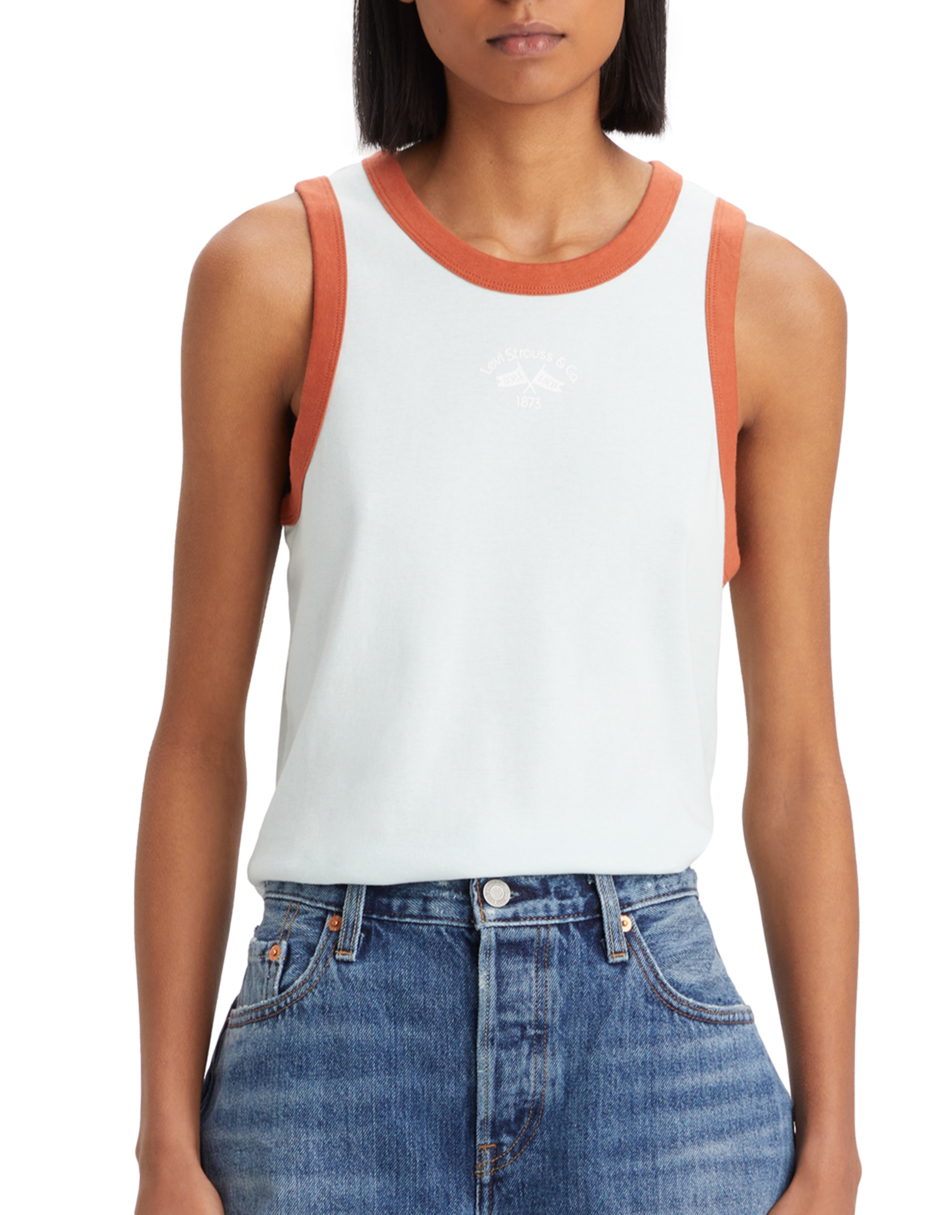 Foto 3 pulgar | Playera Levi's Olivia para Mujer