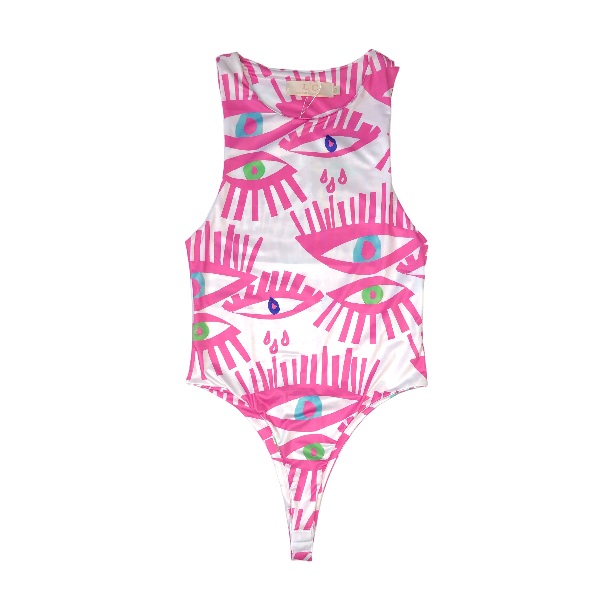 Foto 2 pulgar | Body Color Rosa Estampado Rosa Lc