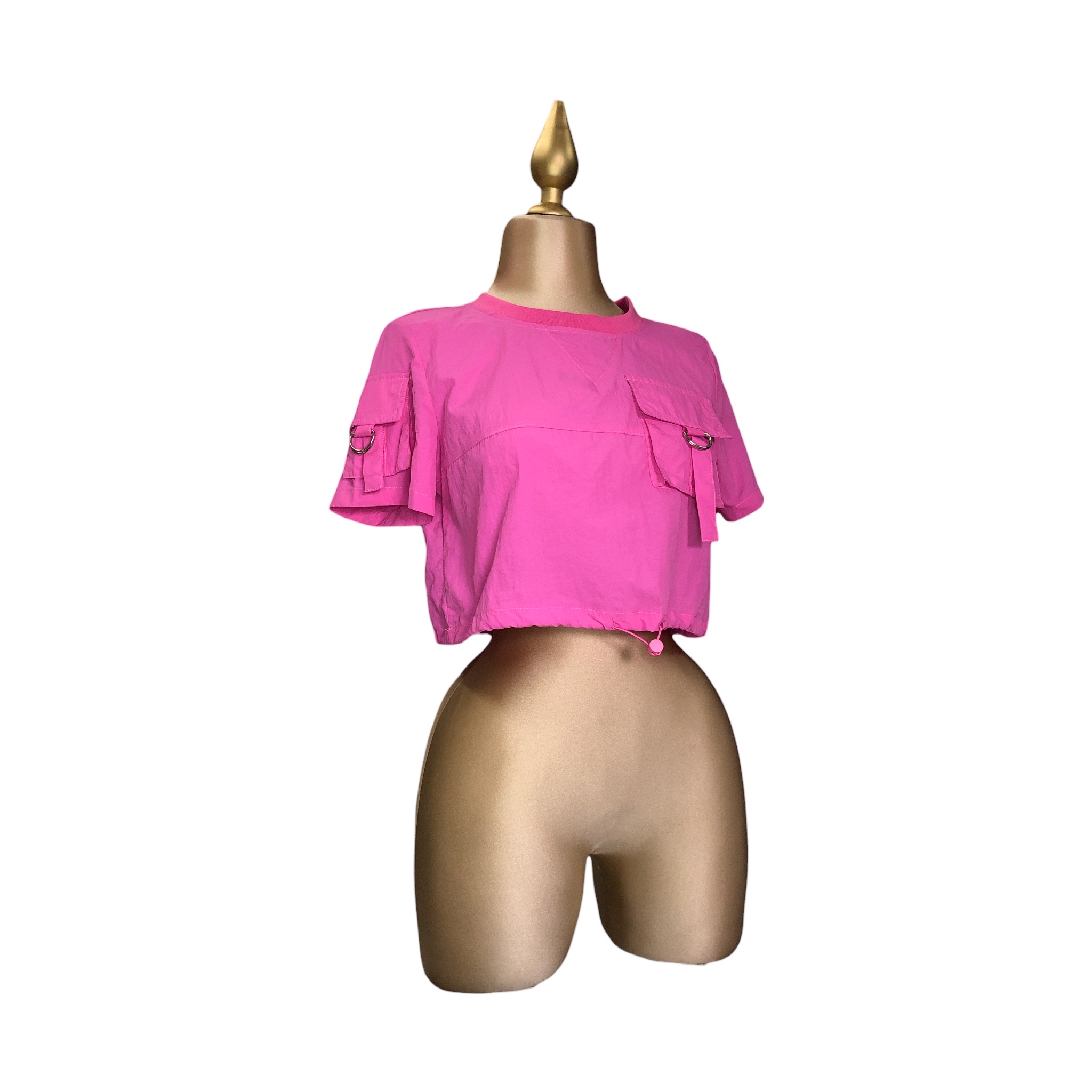 Foto 2 | Playera Tank Top LC Design Collection Rosa para Mujer