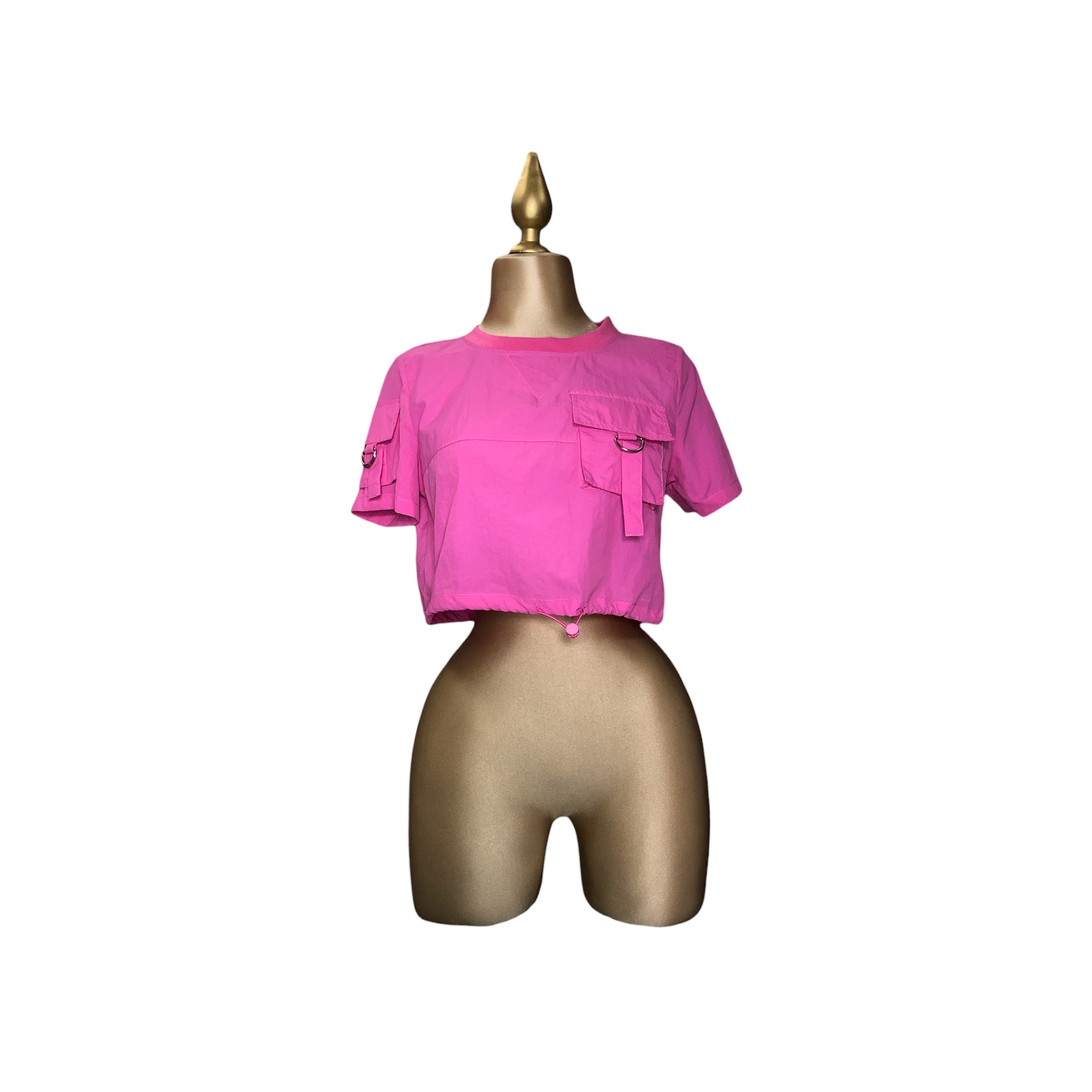 Foto 4 pulgar | Playera Tank Top LC Design Collection Rosa para Mujer