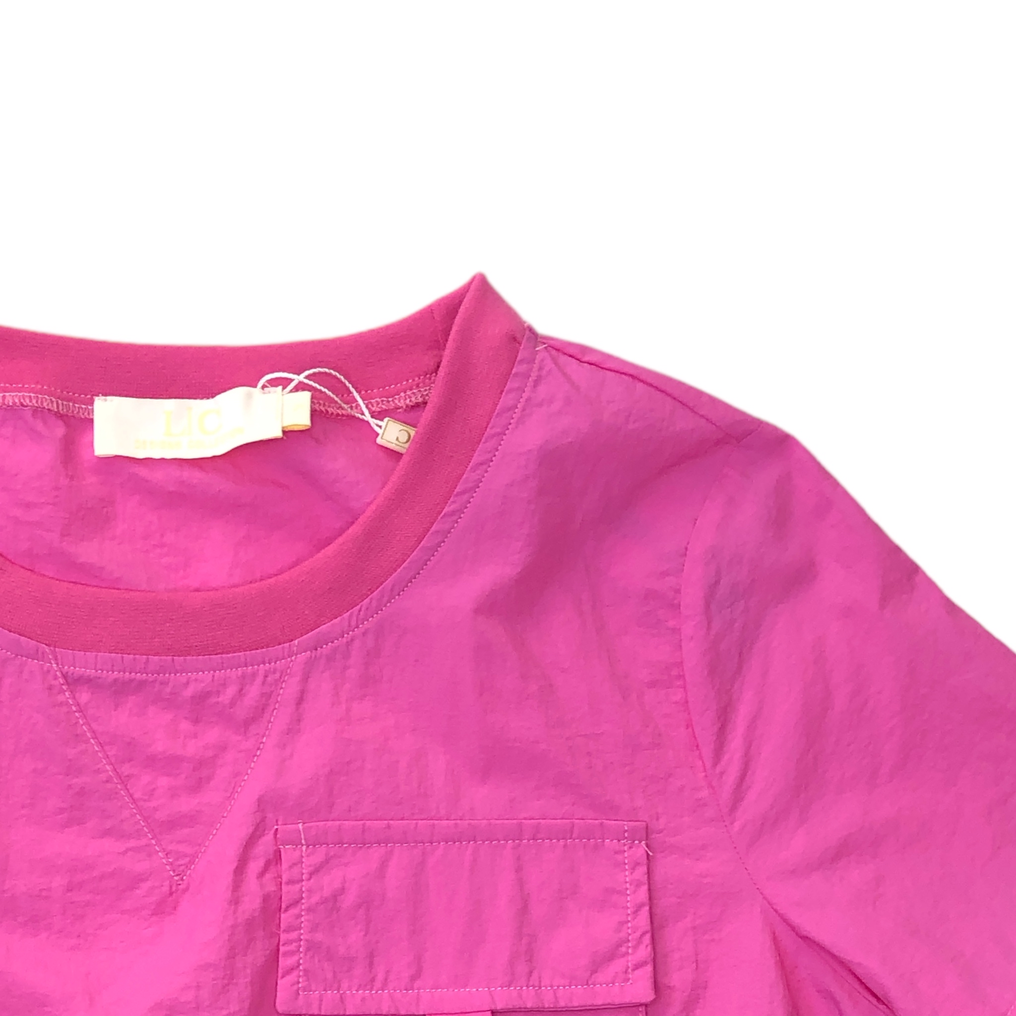 Foto 5 pulgar | Playera Tank Top LC Design Collection Rosa para Mujer