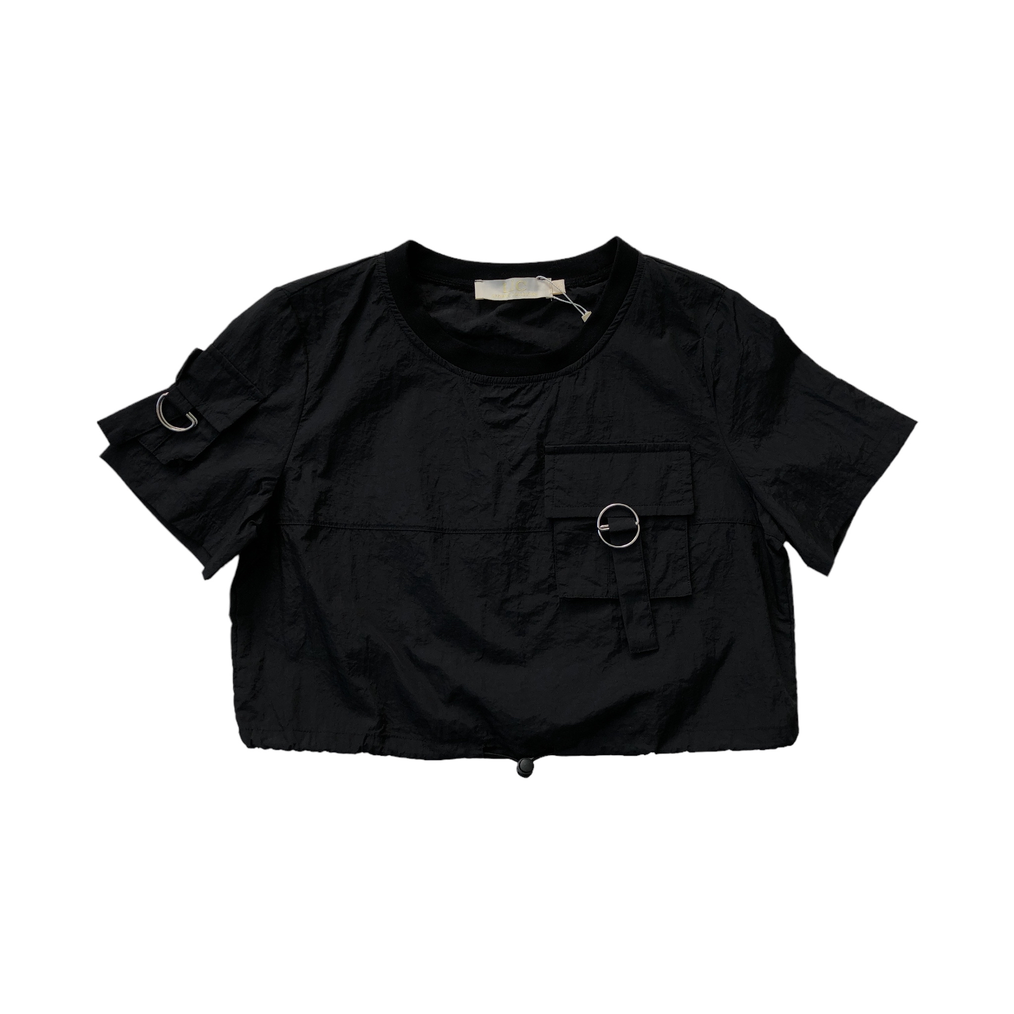Foto 2 pulgar | Playera Lc Designs Collection Negra para Mujer