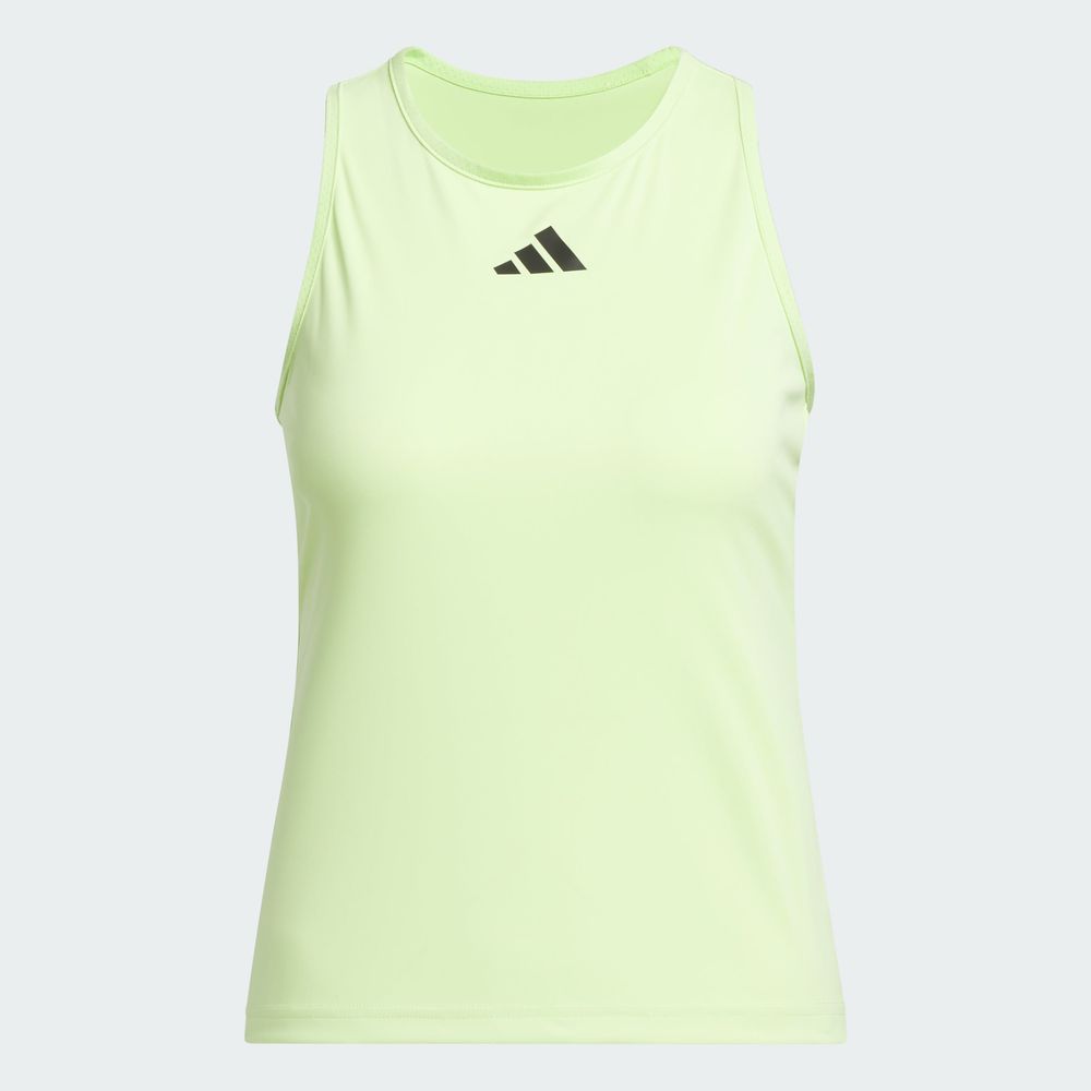 Foto 3 pulgar | Playera Sin Mangas Club Para Tenis Adidas Verde para Mujer