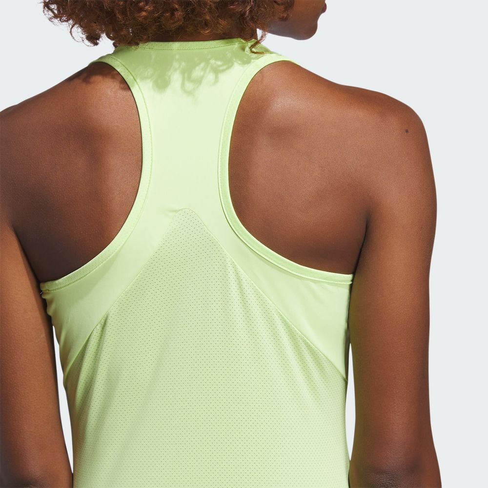 Foto 7 | Playera Sin Mangas Club Para Tenis Adidas Verde para Mujer