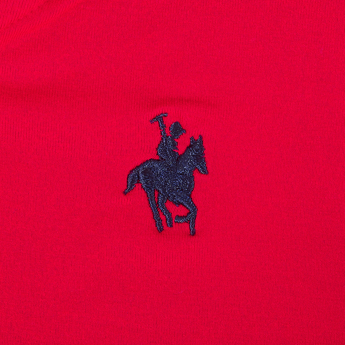 Foto 4 pulgar | Playera Polo Rock Hampton Polo Roja para Mujer