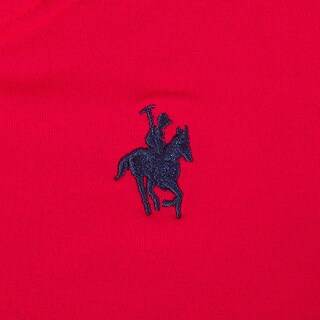 Foto 3 | Playera Polo Rock Hampton Polo Roja para Mujer