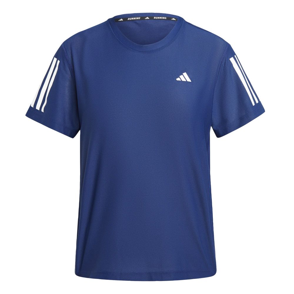 Foto 2 pulgar | Playera Own The Run Adidas Azul para Mujer