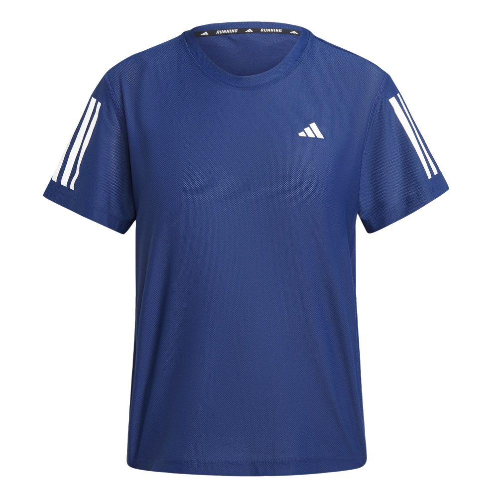 Playera Own The Run Adidas Azul para Mujer