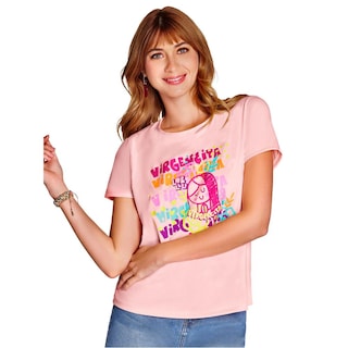 Foto 1 | Playera Ilusión 81187 Salmón para Mujer