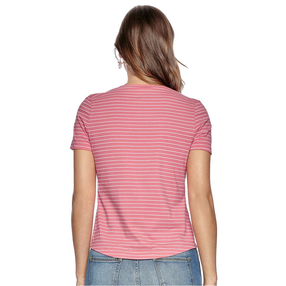 Foto 4 pulgar | Paquete de 2 Playeras Ilusión 24381 Multicolor para Mujer