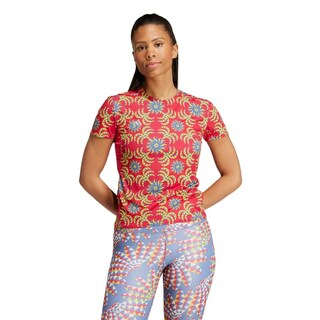 Foto 2 | Playera Adizero X Farm Adidas Rojo Mujer