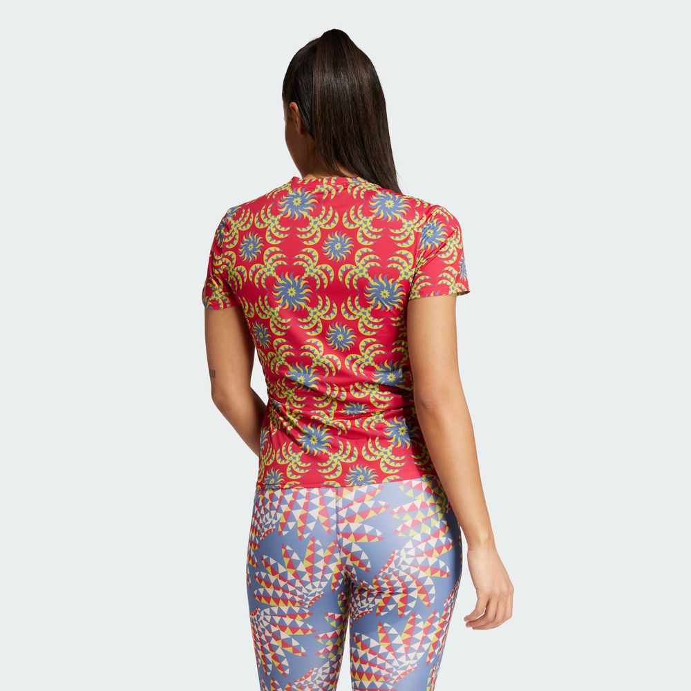Foto 6 pulgar | Playera Adizero X Farm Adidas Rojo Mujer