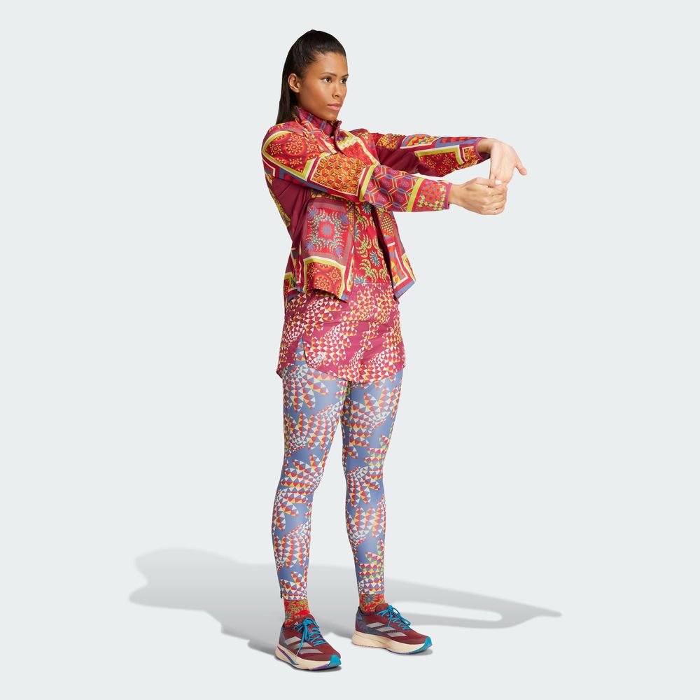 Foto 7 pulgar | Playera Adizero X Farm Adidas Rojo Mujer
