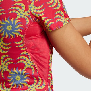 Foto 8 | Playera Adizero X Farm Adidas Rojo Mujer