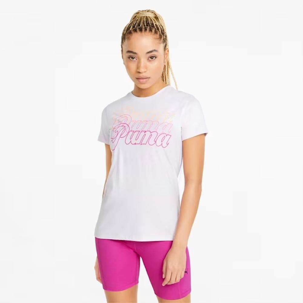 Foto 3 | Playera Puma Graphic Branded Para Mujer 521631-17 Lila