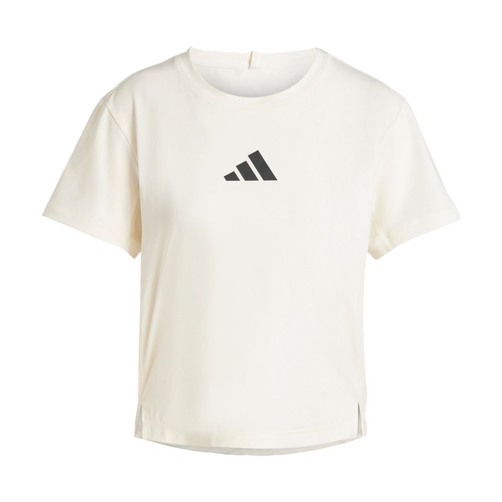 Playera De Entrenamiento Adaptive Adidas Blanco Mujer