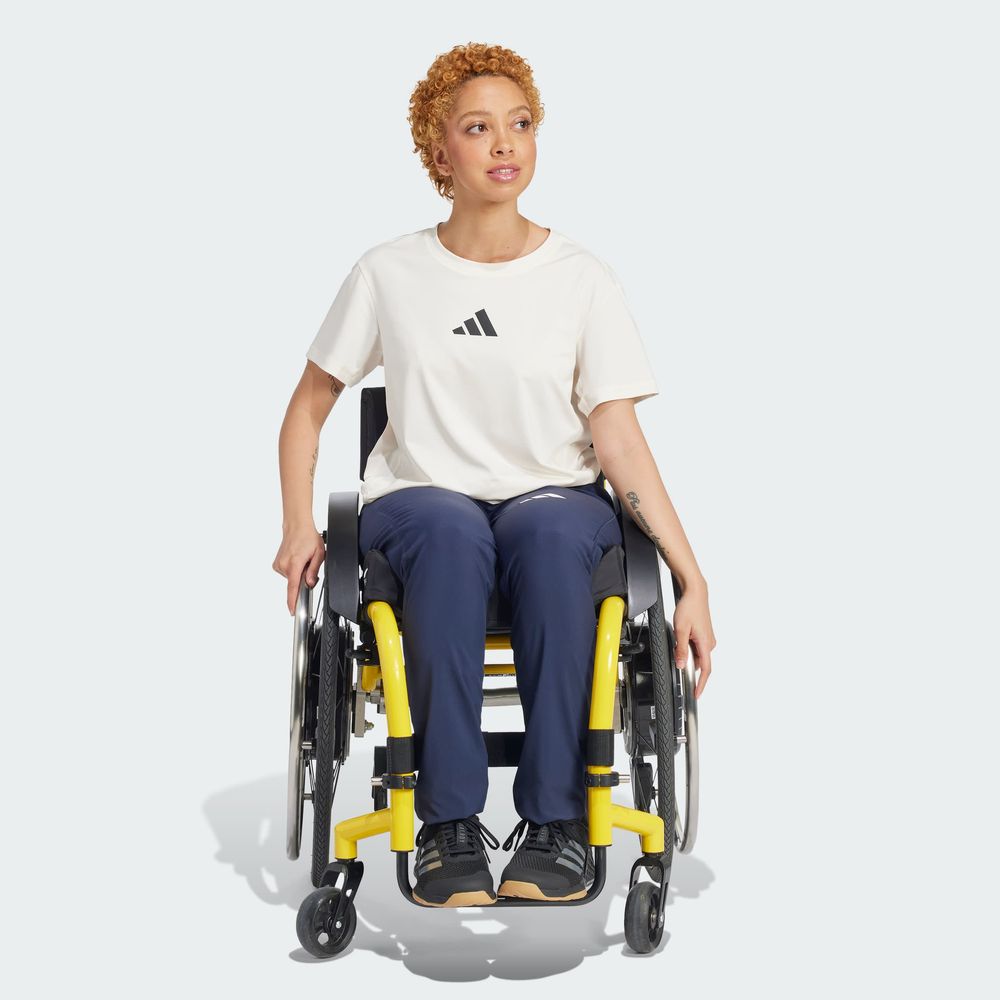 Foto 5 pulgar | Playera De Entrenamiento Adaptive Adidas Blanco Mujer