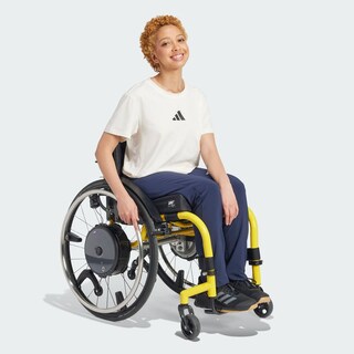 Foto 5 | Playera De Entrenamiento Adaptive Adidas Blanco Mujer