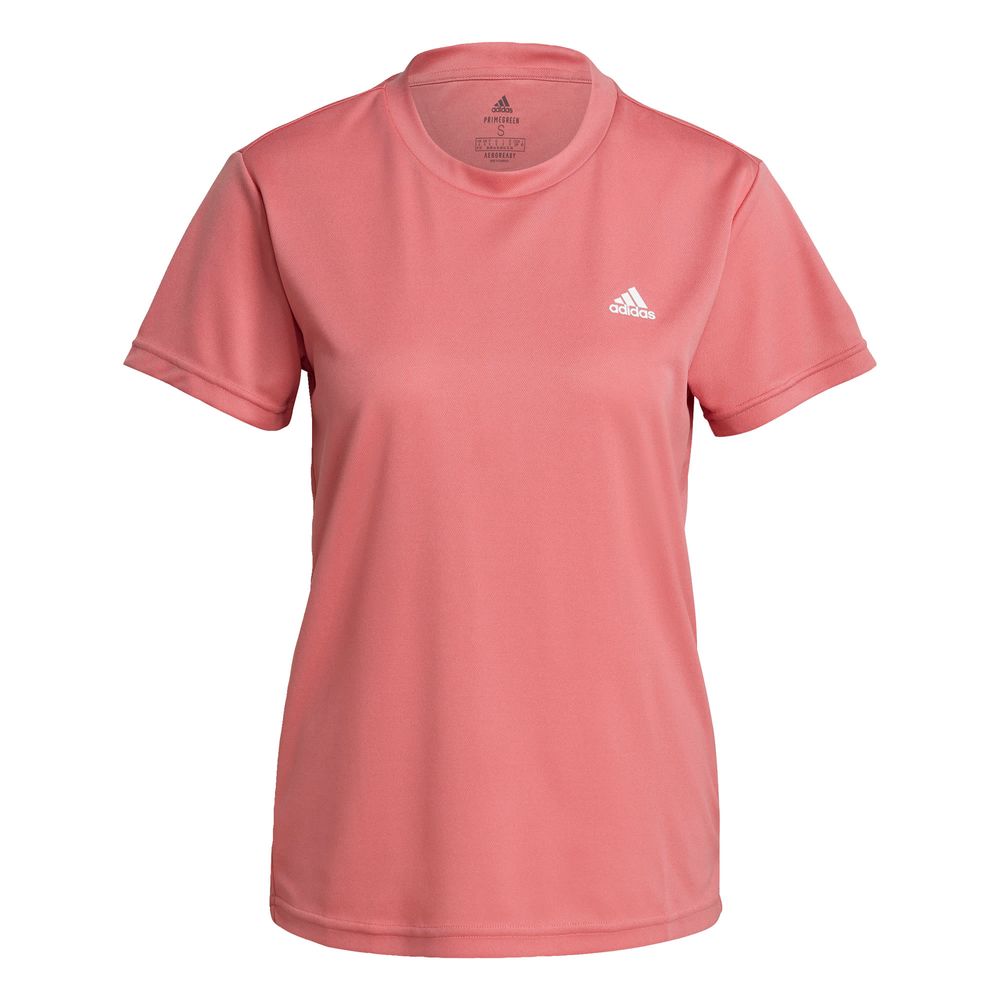 Foto 2 pulgar | Playera Aeroready Designed 2 Move Sport Adidas Rosa Mujer