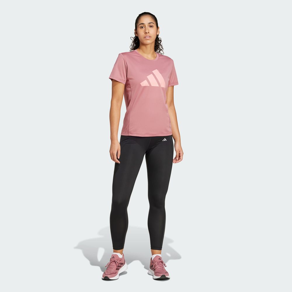 Foto 3 pulgar | Camiseta Run It Adidas Rojo Mujer