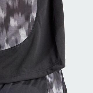 Foto 8 | Playera Train Essentials Estampado Floral Tie-dye Adidas Negro Mujer