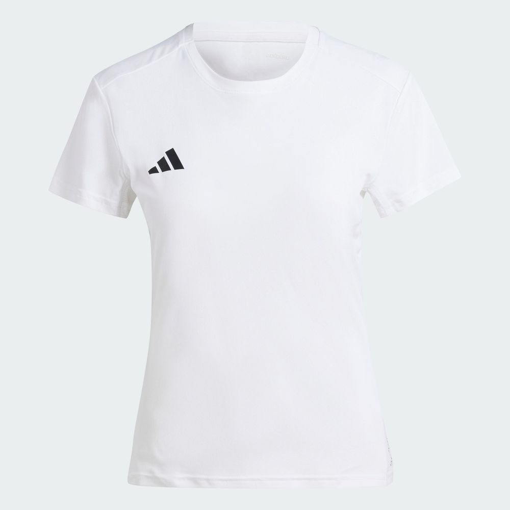 Foto 3 pulgar | Playera De Running Adizero Essentials Adidas Blanco Mujer