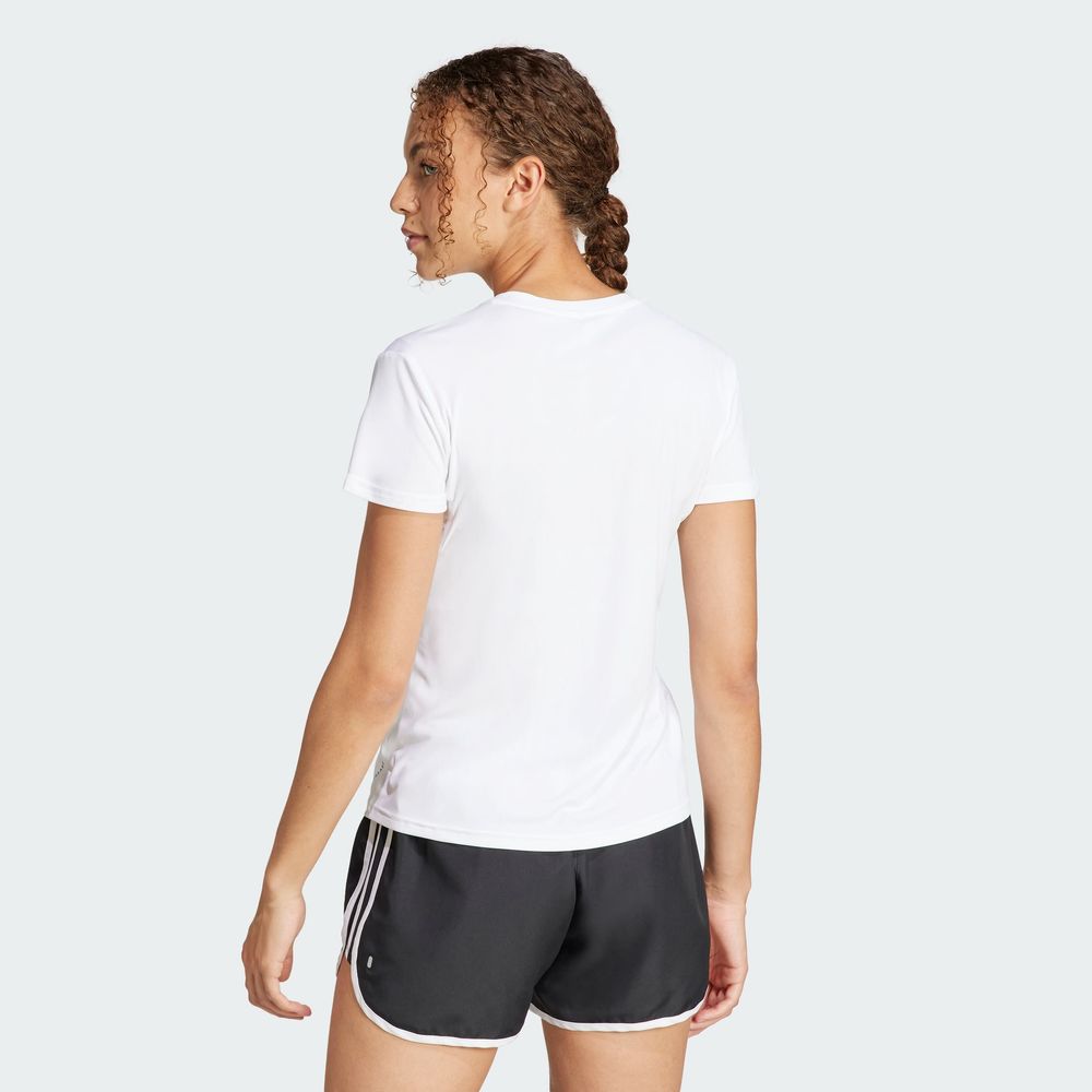 Foto 5 pulgar | Playera De Running Adizero Essentials Adidas Blanco Mujer