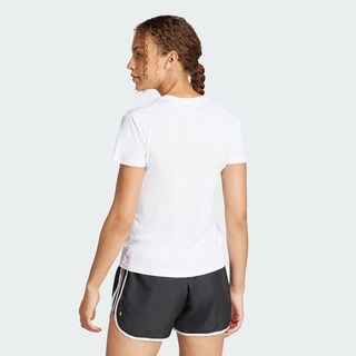 Foto 4 | Playera De Running Adizero Essentials Adidas Blanco Mujer
