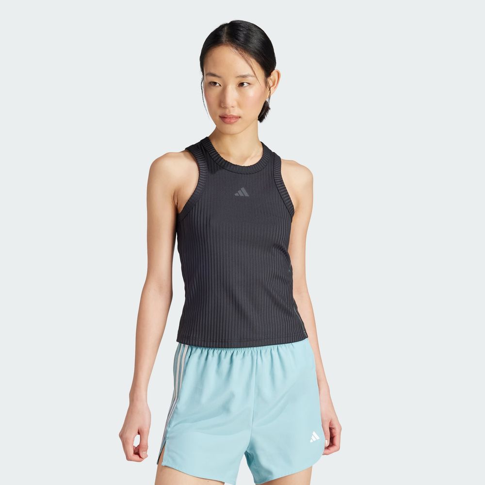 Foto 4 | Ag Rib 3s Tk Adidas Negro Mujer