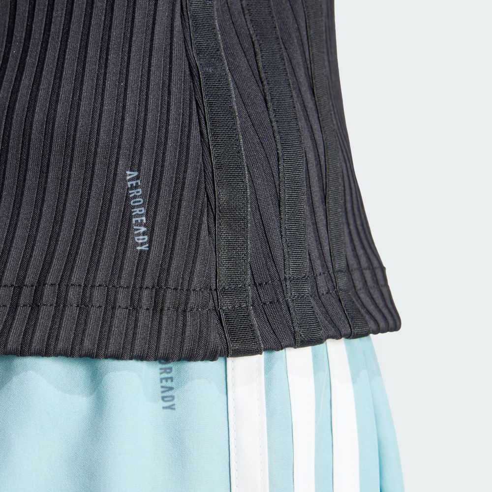 Foto 7 | Ag Rib 3s Tk Adidas Negro Mujer