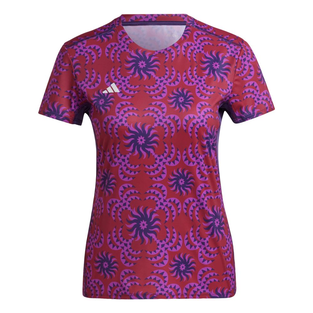 Foto 2 pulgar | Playera Adizero X Farm Adidas Violeta Mujer