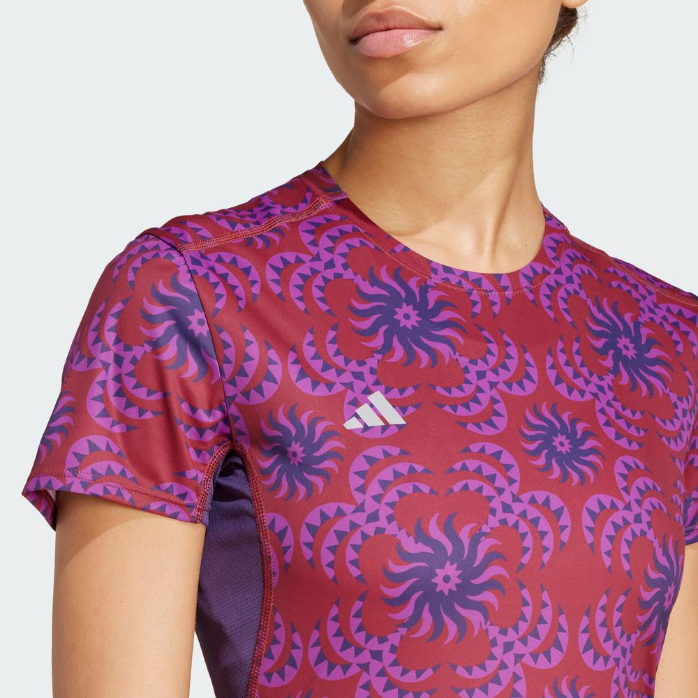 Foto 9 pulgar | Playera Adizero X Farm Adidas Violeta Mujer