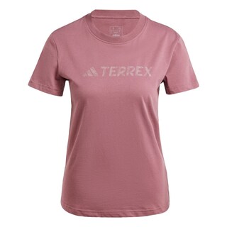 Foto 1 | Playera Terrex Classic Logo Adidas Granate Mujer