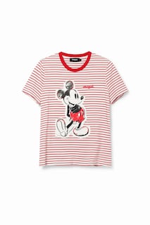 Foto 1 | Playera Rayas Mickey Mouse Desigual