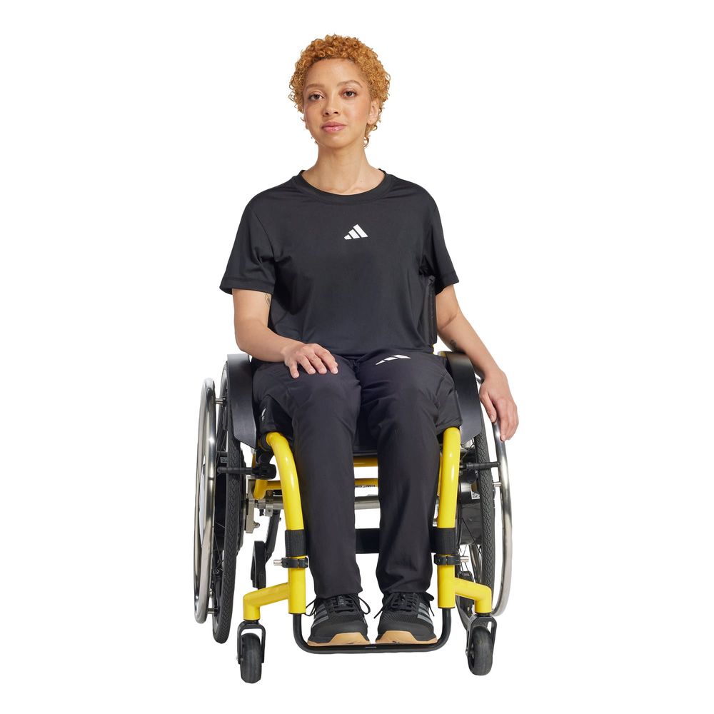 Foto 2 | Playera De Entrenamiento Adaptive Adidas Negro Mujer