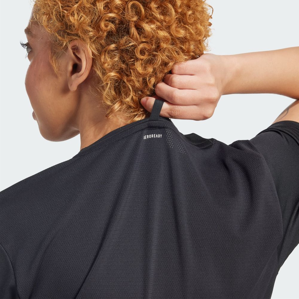 Foto 9 pulgar | Playera De Entrenamiento Adaptive Adidas Negro Mujer