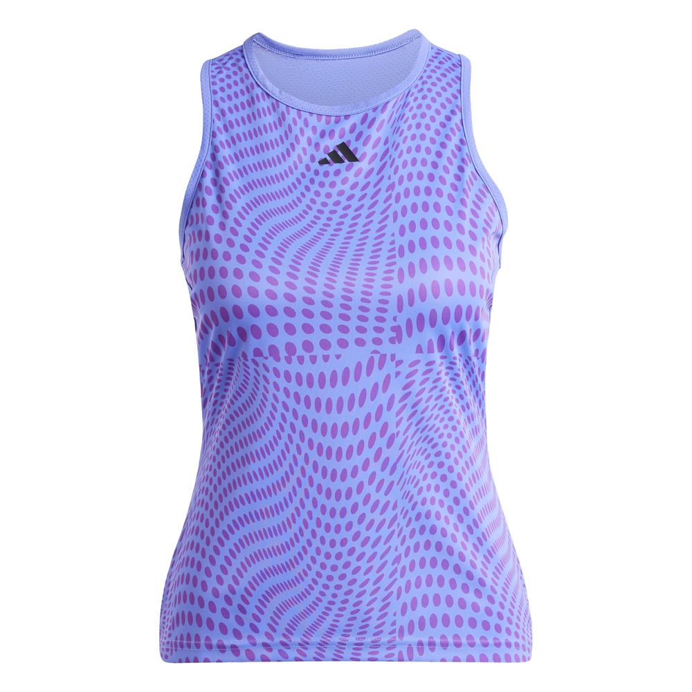 Playera Sin Mangas Club Tennis Estampada Adidas Azul Mujer