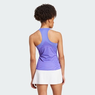 Foto 5 | Playera Sin Mangas Club Tennis Estampada Adidas Azul Mujer