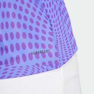 Foto 8 | Playera Sin Mangas Club Tennis Estampada Adidas Azul Mujer