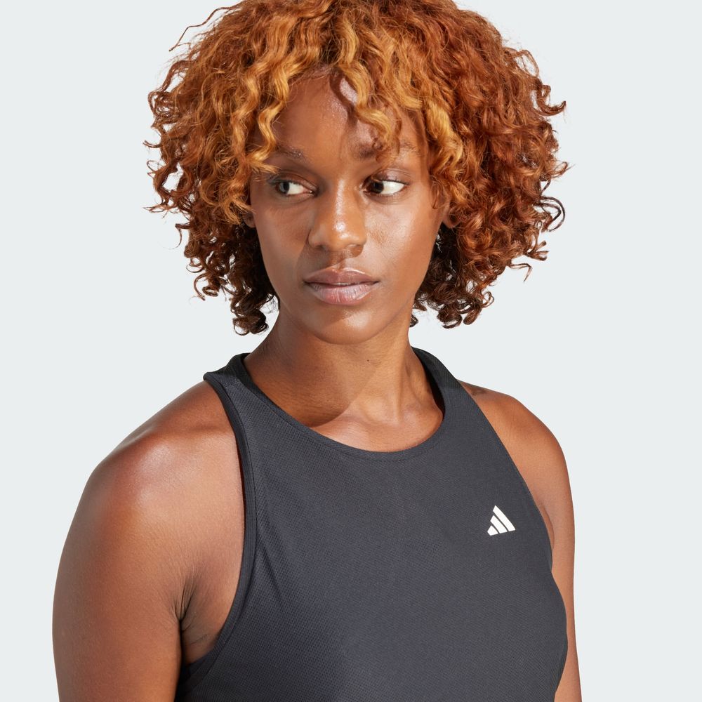 Foto 7 pulgar | Playera Sin Mangas Own The Run Adidas Negro Mujer