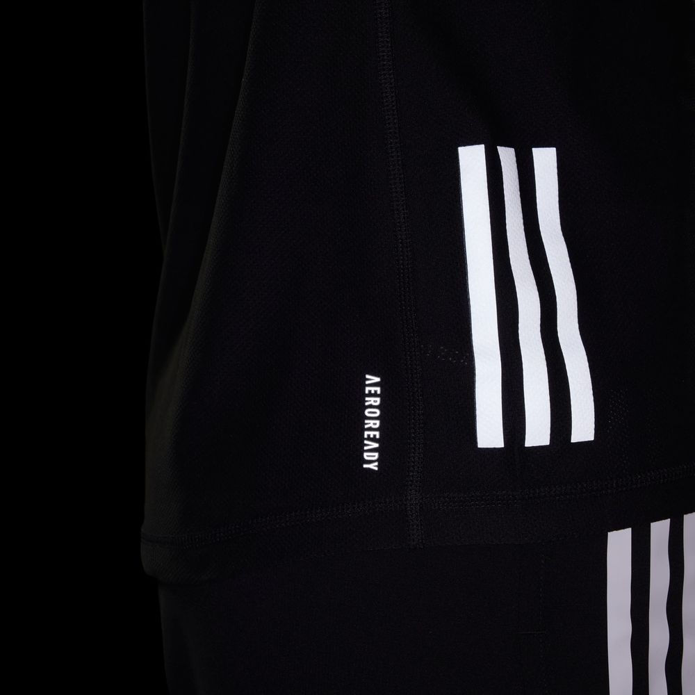 Foto 8 pulgar | Playera Sin Mangas Own The Run Adidas Negro Mujer