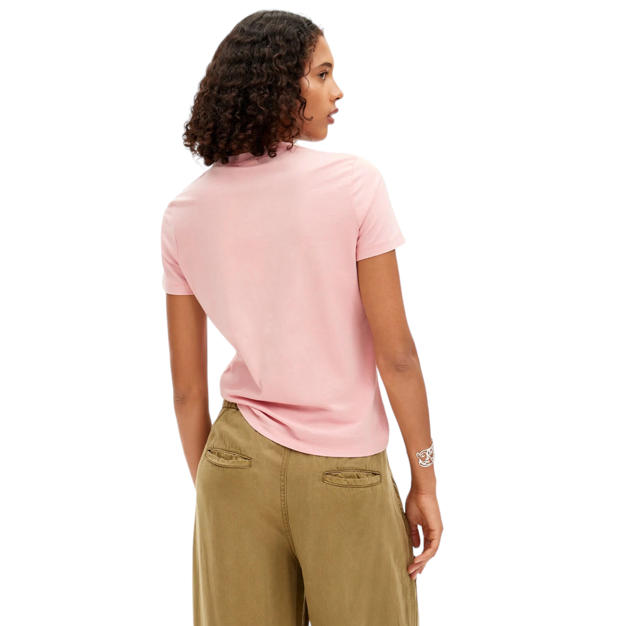 Foto 5 pulgar | Playera Imagotipo Strass Rosa Desigual