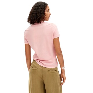 Foto 4 | Playera Imagotipo Strass Rosa Desigual