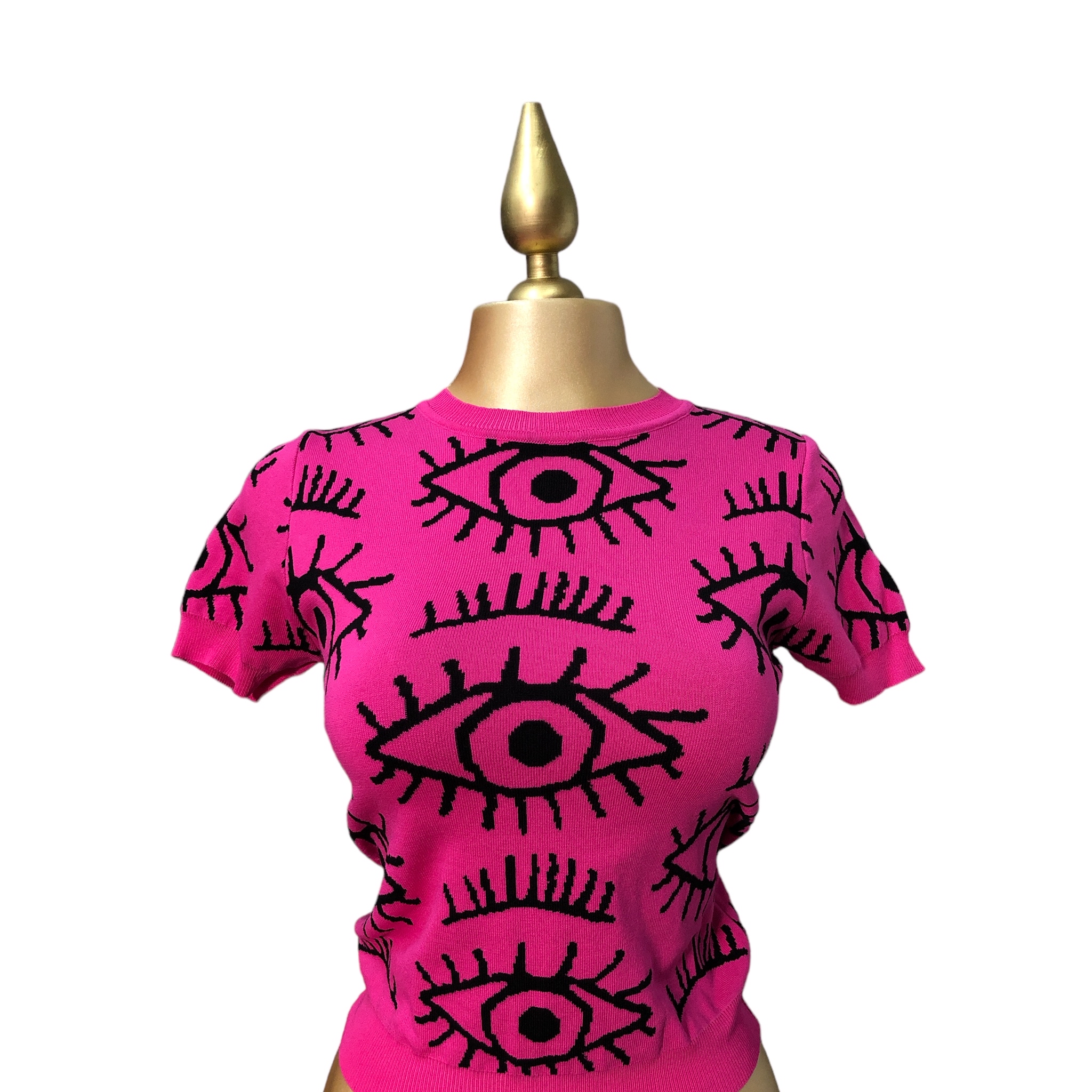 Foto 4 pulgar | Playera Lc Designs Collection Fucsia para Mujer