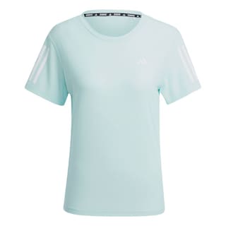 Foto 1 | Playera Adidas Own The Run Turquesa para Mujer